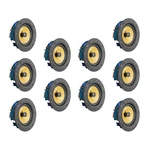 10 Pack Tdx 8" 2-WAY Ceiling Wall Home Theater Speaker Flush Mount White New. Fixed Price $449.95.