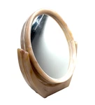 Vintage Mcm Bakelite 2 Sided Regular/magnifying Mirror Swivel Wall Mount Counter. Fixed Price $35.00.