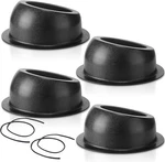 Amylove 4 Pcs 6.5 Inch Speaker Box Universal Angled Black Enclosures Pod. Fixed Price $66.56.