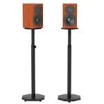 43" Inch Pair Bookshelf Speaker Stands Surround Sound Home Theater Alloy Steel. Fixed Price $68.40.