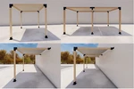 Ez Shades Brackets 4X4 Lumber (pergola Diy). Fixed Price $50.00.