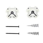 Demon Wedge Snowboard Wall Mounts New White Hangers. Fixed Price $18.89.