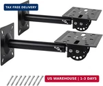 Heavy Duty Speaker Wall, Ceiling, Shelf Mounts Support To 80LB. Fixed Price $36.78.
