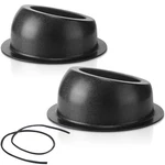 Amylove 2 Pcs Universal Angled Speaker Enclosures Boxes Pods Surface Mount Wi.... Fixed Price $45.11.