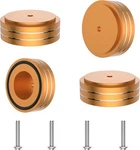 Tertullus 4 Pcs Speaker Feet Aluminum Hifi Turntable 58MM 22MM, Gold. Fixed Price $33.11.
