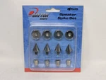 Dayton Audio DSS2-BC Speaker Spike Set, Black Chrome Brand New. Fixed Price $17.99.