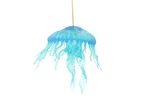 Blue Jellyfish, Sea Jelly, Hanging Rubber Toy Ocean Cor Model 3.5" F1633 B106. Fixed Price $5.89.