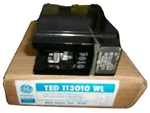 New Ge TED113010WL Mod Circuit Breaker Pole 277 V Ac Amp. Fixed Price $38.00.