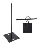 Rockville RLF2 Black 10 Foot Solid Base Speaker/lighting/projector Dj Stand+bag. Fixed Price $184.95.