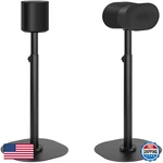 Haturi Speaker Stands Pair For Sonos Era 100 300 Adjustable 2242 Floor. Fixed Price $95.33.