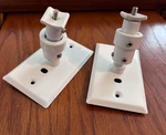 Set Of - Pinpoint Universal Home Theater Speaker Wall/ceiling Mount AM20 White. Fixed Price $69.99.