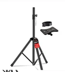 Speaker Tripod Floor Adjustable Up 48 Inch Studio Monitor Stands Sho. Fixed Price $32.99.