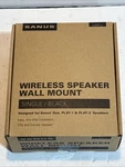 New Sanus WSWM21-B1 Wireless Speaker Mount For Sonos One, PLAY:1, PLAY:3 Black. Fixed Price $24.99.
