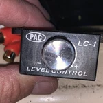 Pac LC-1 Dash Mount Remote Level Control For Car Audio. Fixed Price $10.00.