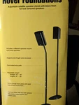Spare Parts Sanus Speaker Stands Foundations Brackets, Angled Pillar, Hardware. Fixed Price $15.00.