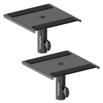 Pair Of Speaker Stand Mounting Plates - Pole Removable Studio .... Fixed Price $43.12.