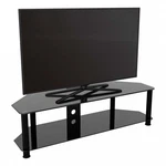 Avf Classic 55.1" Corner Tv Stand /w Cable Management Up To 65" SDC1400CM-A. Fixed Price $109.99.