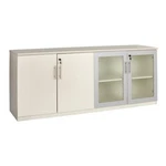 Mayline Medina Series Low Wall Cabinet With Doors Sea Salt. Fixed Price $874.30.