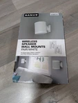 Sanus WSWM22 Adjustable Wireless Speaker Wall Mounts White Sonos One PLAY:1 3. Fixed Price $45.00.