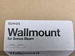 Sonos BM1WMWW1 Wall Mount For Beam Sound Bar - White. Fixed Price $29.09.