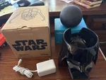 Nupro Limited Edition Star Wars Darth Vader Stand, Amazon Echo Dot 5TH Gen W/box. Fixed Price $99.95.