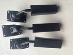 Set Of Omnimount 30.0 Wa Heavy-duty Speaker Brackets Black. Fixed Price $39.00.