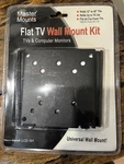 Master Mounts Flat Tv Wall Kit 12 42" LCD-101 Fits 70PD. Fixed Price $21.50.