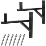 Nbguigdstr Heavy Duty Dual Pa Speaker Wall 1.6 X 15.7 12.2 Inches, Black. Fixed Price $64.02.